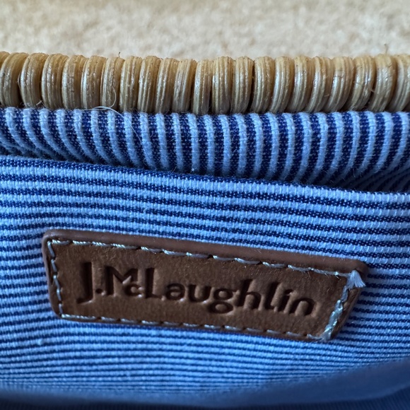 J McLaughlin Wicker Rhodes Clutch-NEW - Picture 3 of 6